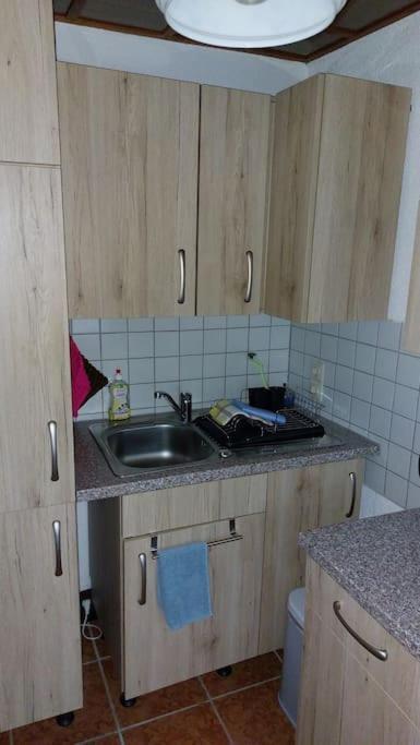 Bungalow Bluehende Oase เซบนิทซ์ ภายนอก รูปภาพ